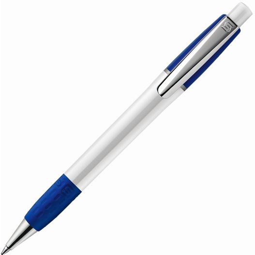 ein stift mit blauer spitze und silberner spitze HK - SEMYR GRIP YOUNG Kugelschreiber (Bild 1)