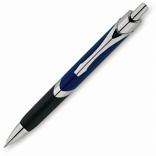 ein stift mit einem blauen und weißen design auf ihm HK - 080 Kugelschreiber (picture 1)