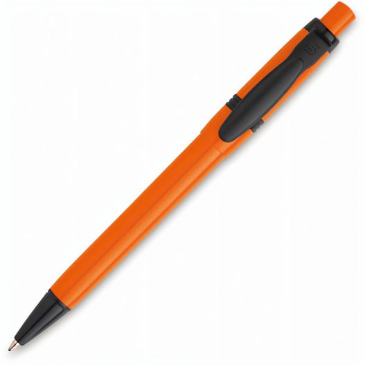ein stift mit einer schwarzen spitze und orangen körper HK - OLLY EXTRA Kugelschreiber (Bild 1)