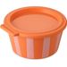 koziol NORA BOX 700ml STRIPES - Schale 700ml mit Deckel