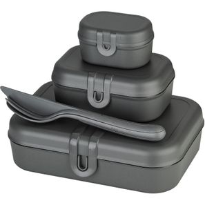 koziol PASCAL READY - Lunchbox-Set + Besteck-Set