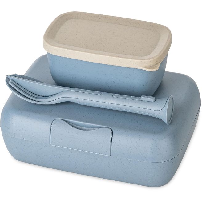 Produktabbildung koziol CANDY READY - Lunchbox-Set + Besteck-Set koziol CANDY READY - Lunchbox-Set + Besteck-Set