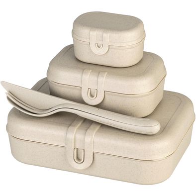 koziol PASCAL READY - Lunchbox-Set + Besteck-Set