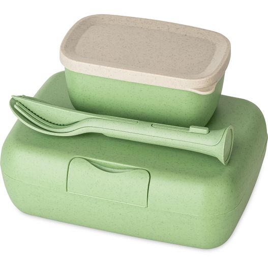 koziol CANDY READY - Lunchbox-Set + Besteck-Set (Bild 1)