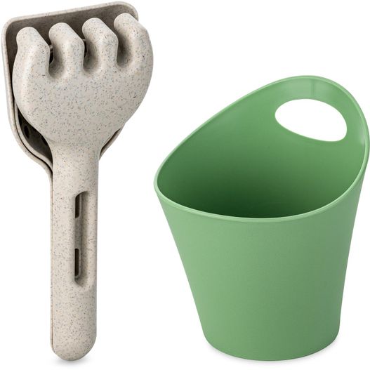 Produktabbildung koziol KLIKK SAND READY BEACH - Sandwerkzeug Set 3-teilig+Utensilo 300ml koziol KLIKK SAND READY BEACH - Sandwerkzeug Set 3-teilig+Utensilo 300ml (Bild 1)