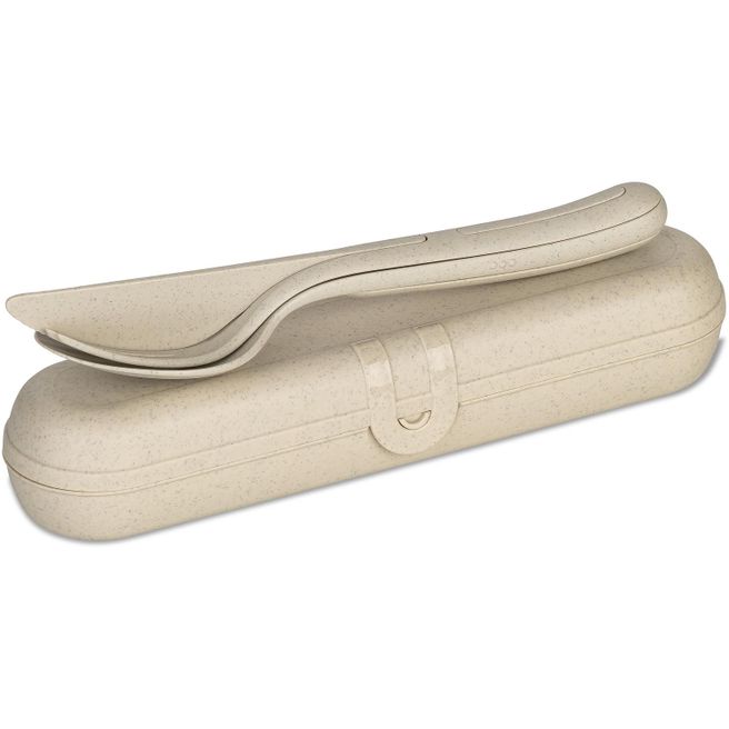 koziol KLIKK READY - Besteck Etui + Besteckset