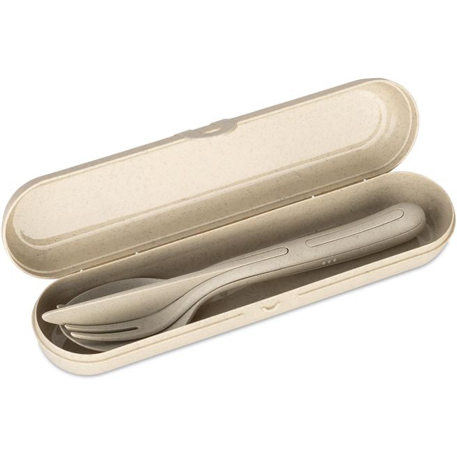 koziol KLIKK READY - Besteck Etui + Besteckset