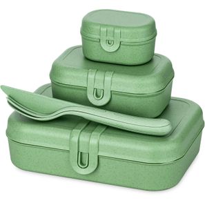 koziol PASCAL READY - Lunchbox-Set + Besteck-Set