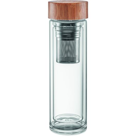 Produktabbildung Trinkflasche Glas 400ml BATUMI GLASS Trinkflasche Glas 400ml BATUMI GLASS (Bild 1)
