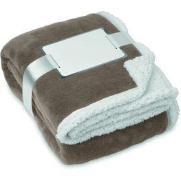 Coral Fleece-Decke ZERMATT