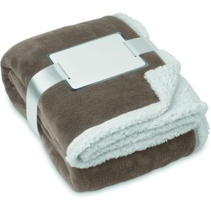 Coral Fleece Decke ZERMATT