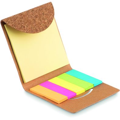 Notizblock-Set mit Kork FOLDCORK