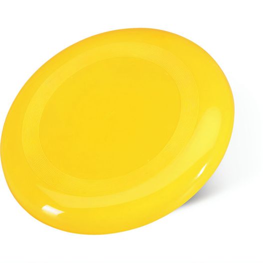 eine gelbe frisbee, die auf einer weißen oberfläche sitzt Wurfscheibe 23 cm Durchmesser SYDNEY (Bild 1)