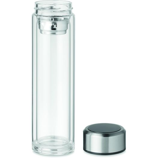 Flasche 390ml mit LED Anzeige POLE GLASS (Bild 1)