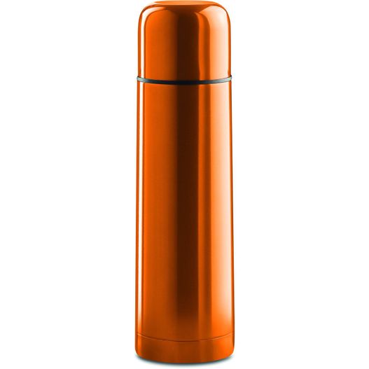 eine orange thermoflasche auf weißem hintergrund Isolierkanne 500ml CHAN (Bild 1)