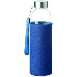 Trinkflasche Glas 500ml UTAH DENIM