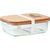 Lunchbox Glas mit Kork CANOA (Bild 3)