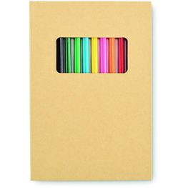 Malset mit 12 Buntstiften FUNSKETCH