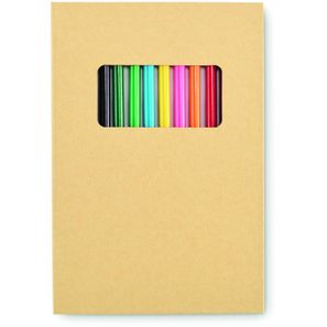 Malset mit 12 Buntstiften FUNSKETCH