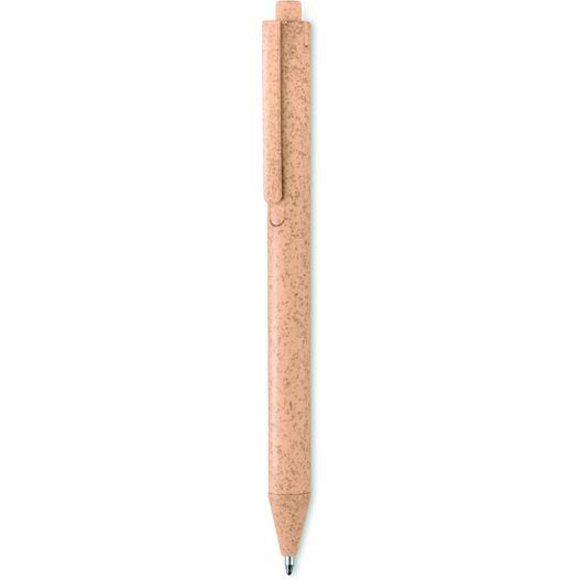 ein stift mit einer holzspitze auf einem weißen hintergrund Öko-Druckkugelschreiber PECAS (Bild 1)
