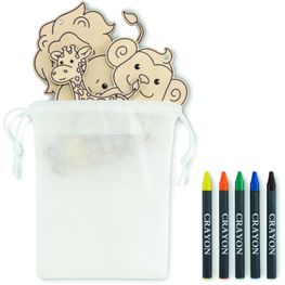 Holzanhänger-Set THEZOO