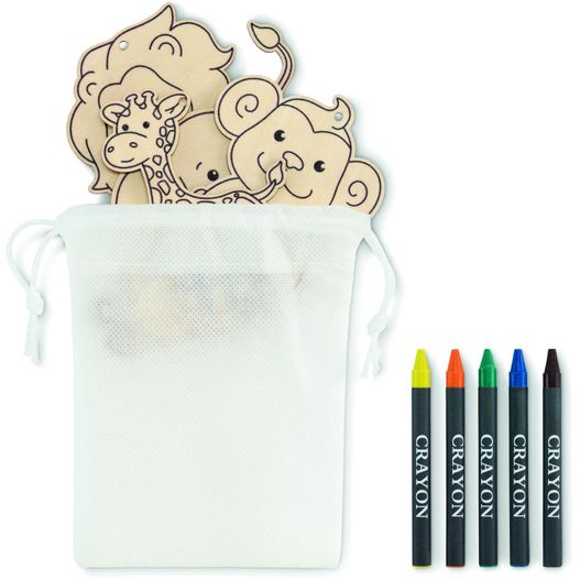 Holzanhänger-Set THEZOO (Bild 1)