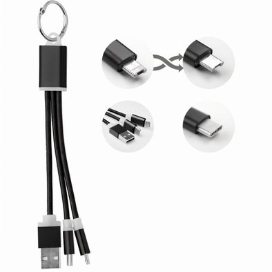 Produktabbildung Schlüsselring mit Kabel-Set RIZO Schlüsselring mit Kabel-Set RIZO