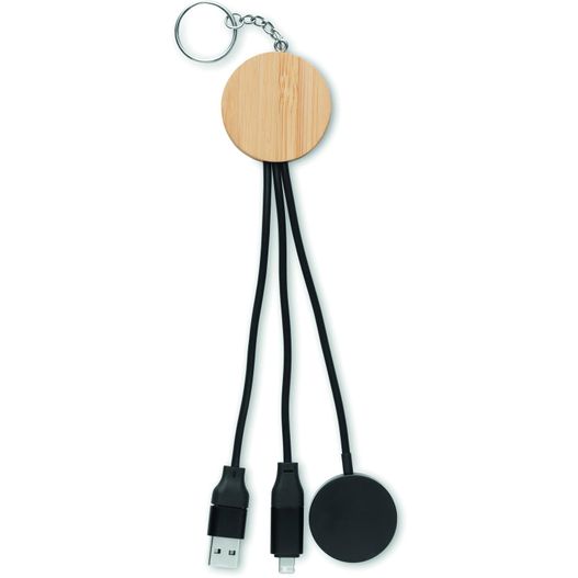 Schlüsselring 4in1 Kabel 60W BULE (Bild 1)