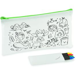 Schlampermäppchen mit Stiften CRAY