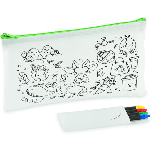 Schlampermäppchen mit Stiften CRAY (Bild 1)