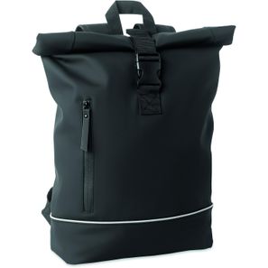 Laptop 15" roll top PU backpack LAPTOSA