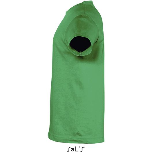 ein grünes hemd mit einem schwarzen loch in der mitte REGENT KINDERT-SHIRT 150g REGENT KIDS (Bild 1)