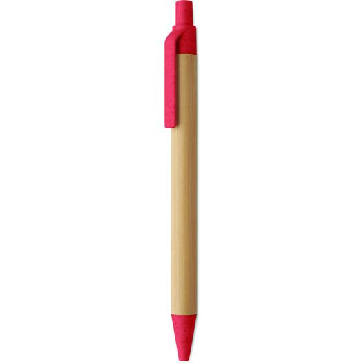 Druckkugelschreiber mit Bambus ITEA COLOUR (Bild 1)