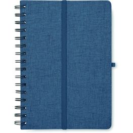 DIN A5-Notizbuch RPET STRATA