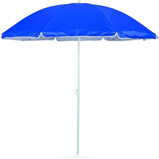 blauer regenschirm mit weißer basis auf weißem hintergrund Tragbarer Sonnenschirm PARASUN (Bild 1)