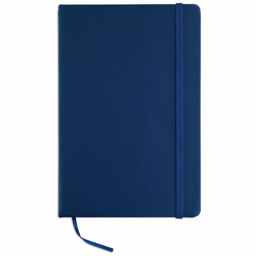 ein blaues notizbuch mit einem blauen band auf dem cover DIN A5 Notizbuch ARCONOT PLAIN (Bild 1)