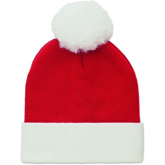 Weihnachtliche Strickmütze MENSA