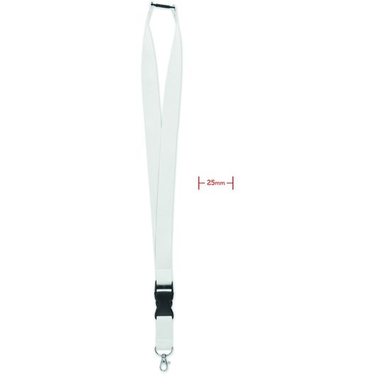 Lanyard mit Metallkarabiner WIDE LANY (Bild 1)