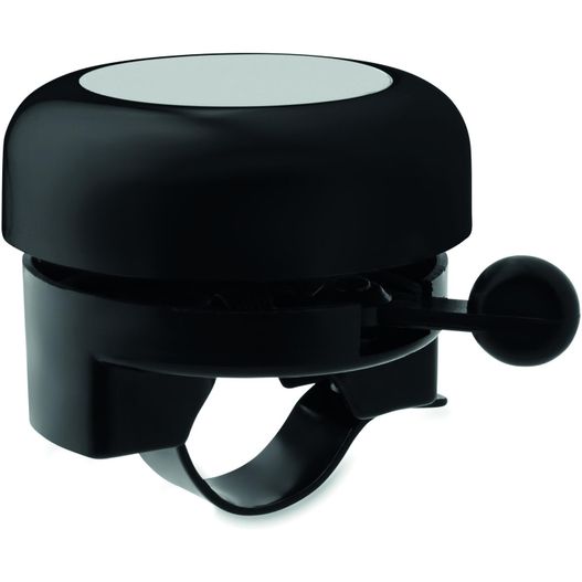 eine schwarze glocke auf weißem hintergrund Fahrradklingel RINGRING (Bild 1)