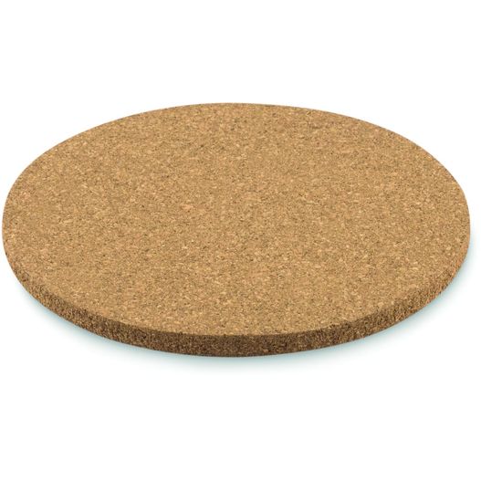 Kork Untersetzer rund BIERPON (Bild 1)