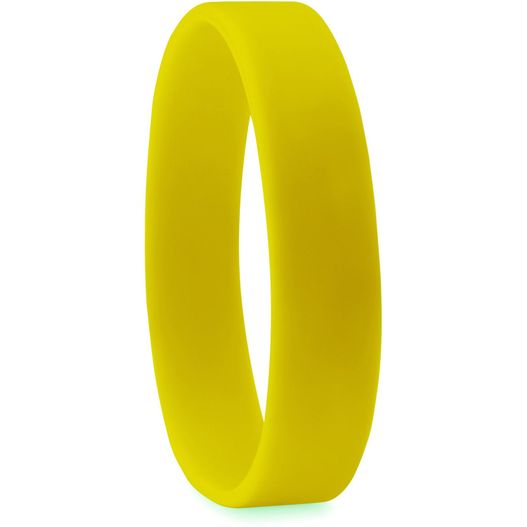 gelber ring mit weißem hintergrund Silikon Armband EVENT (Bild 1)