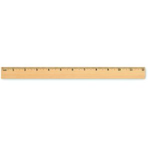 Holzlineal 30cm RULER30