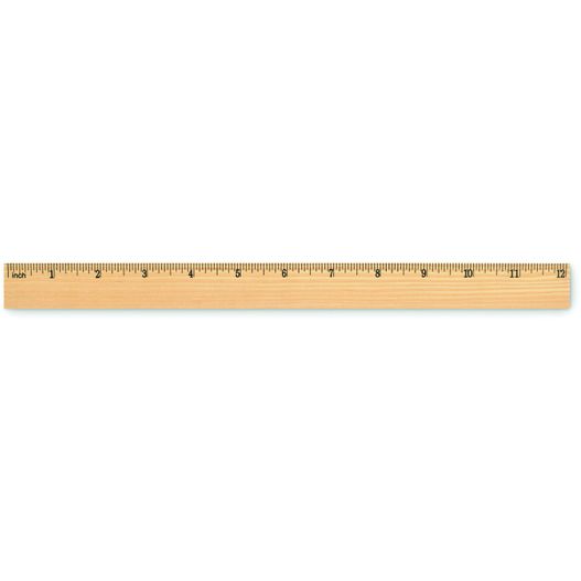 Holzlineal 30cm RULER30 (Bild 1)