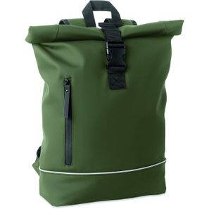 Laptop 15" roll top PU backpack LAPTOSA