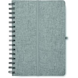 DIN A5-Notizbuch RPET STRATA