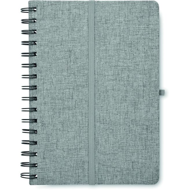 DIN A5-Notizbuch RPET STRATA