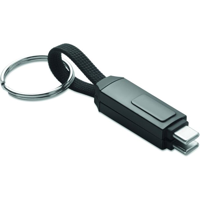 Produktabbildung 60W Schlüsselring-Ladekabel KEYSTO 60W Schlüsselring-Ladekabel KEYSTO