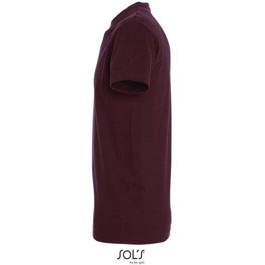 ein maroon polo shirt mit weißem hintergrund IMPERIAL MEN T-Shirt 190g IMPERIAL (Bild 1)