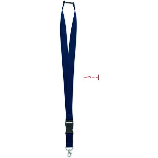 Lanyard mit Metallkarabiner WIDE LANY (Bild 1)