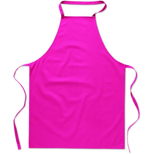 eine rosa schürze mit einer rosa krawatte darauf Küchenschürze aus Baumwolle KITAB (Bild 1)